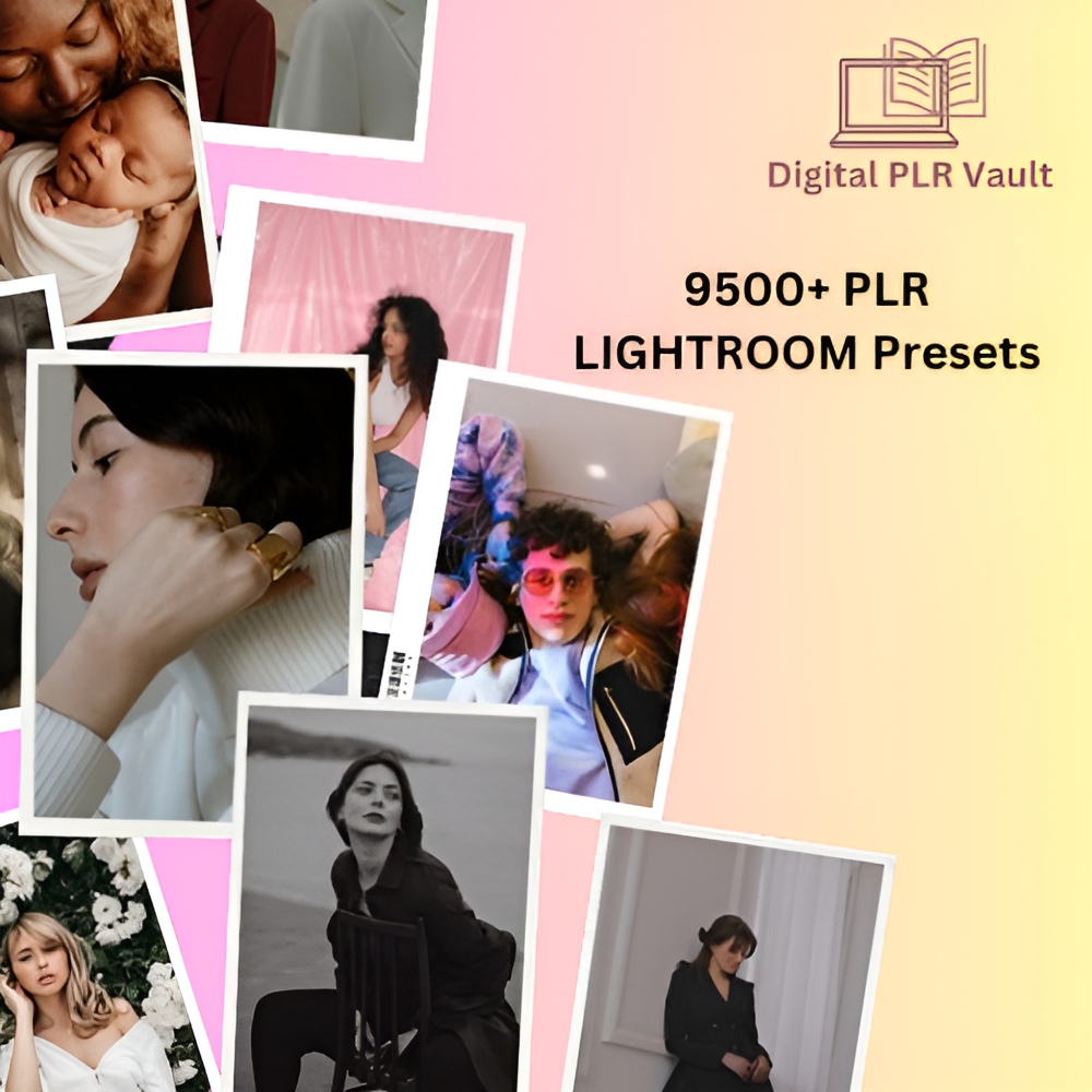 9500+ PLR LIGHTROOM Presets | Lifestyle Filters