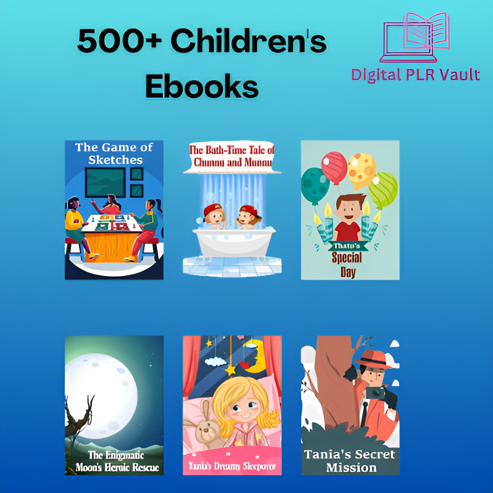 500 Children's eBooks Collection